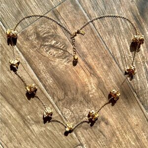 ♠️ Kate Spade Gold Popcorn Necklace